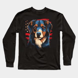 Patriotic Akbash Long Sleeve T-Shirt